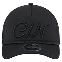 New Era Cincinnati Reds City Initial 9FORTY A-Frame M-Crown Adjustable Trucker Hat