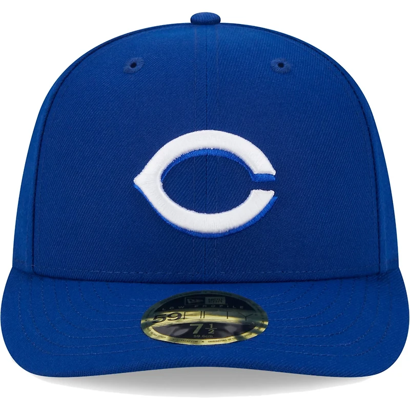 New Era Cincinnati Reds White Logo Low Profile 59FIFTY Fitted Hat