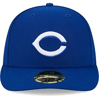 New Era Cincinnati Reds White Logo Low Profile 59FIFTY Fitted Hat