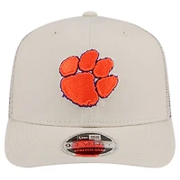 New Era Clemson Tigers Canvas 9SEVENTY Stretch-Snap Adjustable Hat