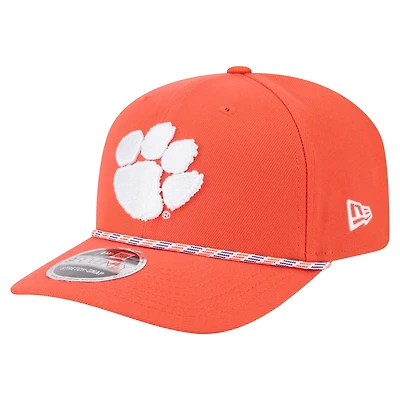 New Era Clemson Tigers Game Day Multi-Rope 9SEVENTY Stretch-Snap Hat