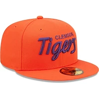 New Era Clemson Tigers Script Original 59FIFTY Fitted Hat