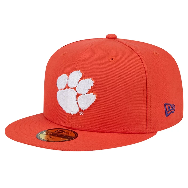 New Era Clemson Tigers Throwback 59FIFTY Fitted Hat