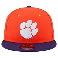 New Era Clemson Tigers Two-Tone 9FIFTY Snapback Hat