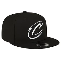 New Era Cleveland Cavaliers  White 9FIFTY Snapback Hat