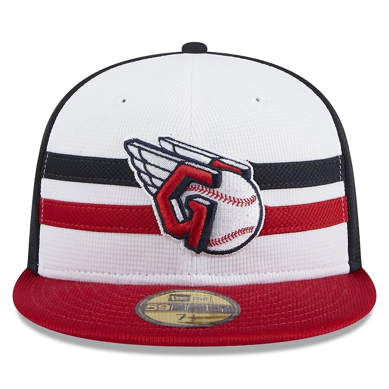 New Era Cleveland Guardians 2024 Batting Practice 59FIFTY Fitted Hat