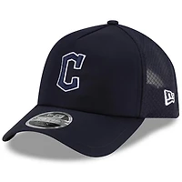 New Era Cleveland Guardians 2026 Batting Practice Apex 9FORTY Adjustable Trucker Hat