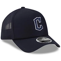 New Era Cleveland Guardians 2026 Batting Practice Apex 9FORTY Adjustable Trucker Hat