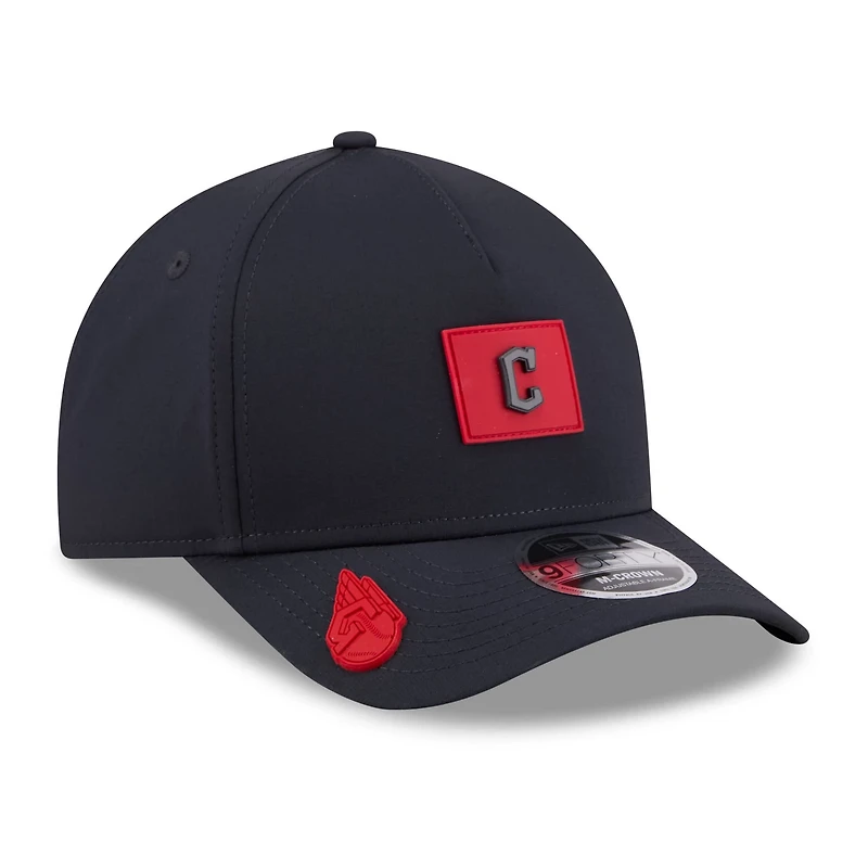 New Era Cleveland Guardians 2026 Clubhouse 9FORTY A-Frame Adjustable Hat