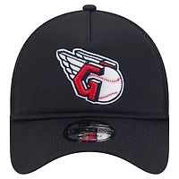 New Era Cleveland Guardians 9FORTY A-Frame Trucker Adjustable Hat