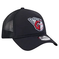 New Era Cleveland Guardians 9FORTY A-Frame Trucker Adjustable Hat