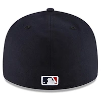 New Era Cleveland Guardians Authentic Collection On-Field Road Low Profile 59FIFTY Fitted Hat