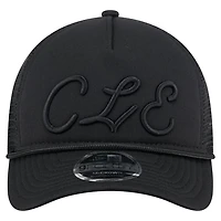 New Era Cleveland Guardians City Initial 9FORTY A-Frame M-Crown Adjustable Trucker Hat
