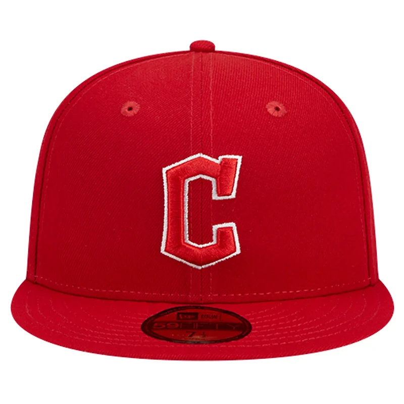 New Era Cleveland Guardians Logo 59FIFTY Fitted Hat