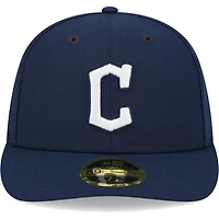 New Era Cleveland Guardians Oceanside Low Profile 59FIFTY Fitted Hat