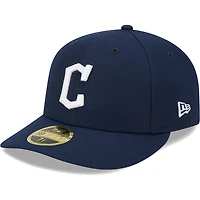 New Era Cleveland Guardians Oceanside Low Profile 59FIFTY Fitted Hat