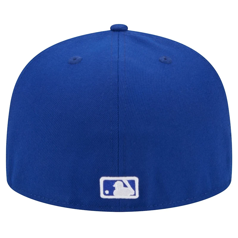 New Era Cleveland Guardians White Logo 59FIFTY Fitted Hat