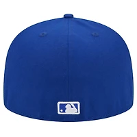 New Era Cleveland Guardians White Logo 59FIFTY Fitted Hat