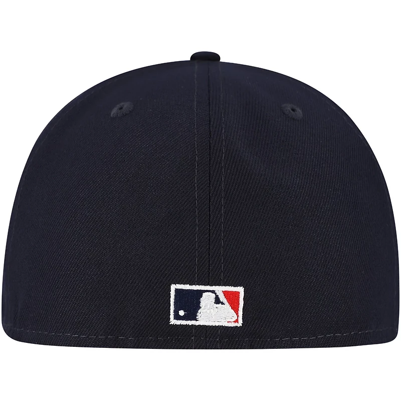 New Era Cleveland Indians Cooperstown Collection Duo Logo 20 59FIFTY Fitted Hat