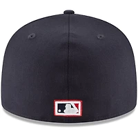 New Era Cleveland Indians Cooperstown Collection Wool 59FIFTY Fitted Hat