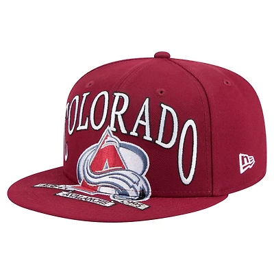 New Era Colorado Avalanche Oversized Vintage Arch 59Fifty Fitted Hat