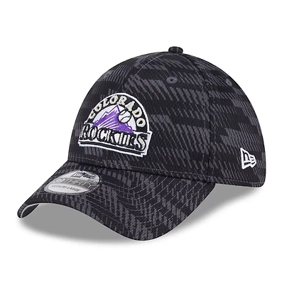 New Era Colorado Rockies 2025 MLB Clubhouse 39THIRTY Flex Hat