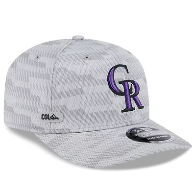 New Era Colorado Rockies 2025 MLB Clubhouse 9SEVENTY Stretch-Snap Hat