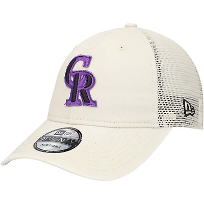 New Era Colorado Rockies Game Day 9TWENTY Adjustable Trucker Hat