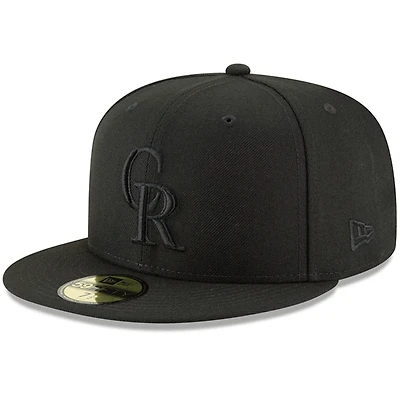 New Era Colorado Rockies Primary Logo Basic 59FIFTY Fitted Hat