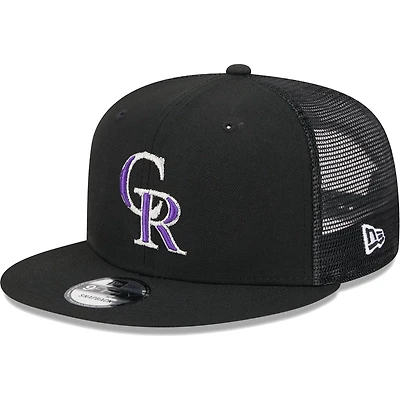 New Era Colorado Rockies Team Color Trucker 9FIFTY Snapback Hat