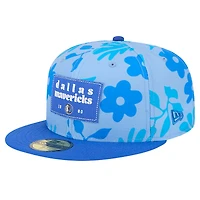 New Era Dallas Mavericks Palm Fronds 2-Tone 59FIFTY Fitted Hat