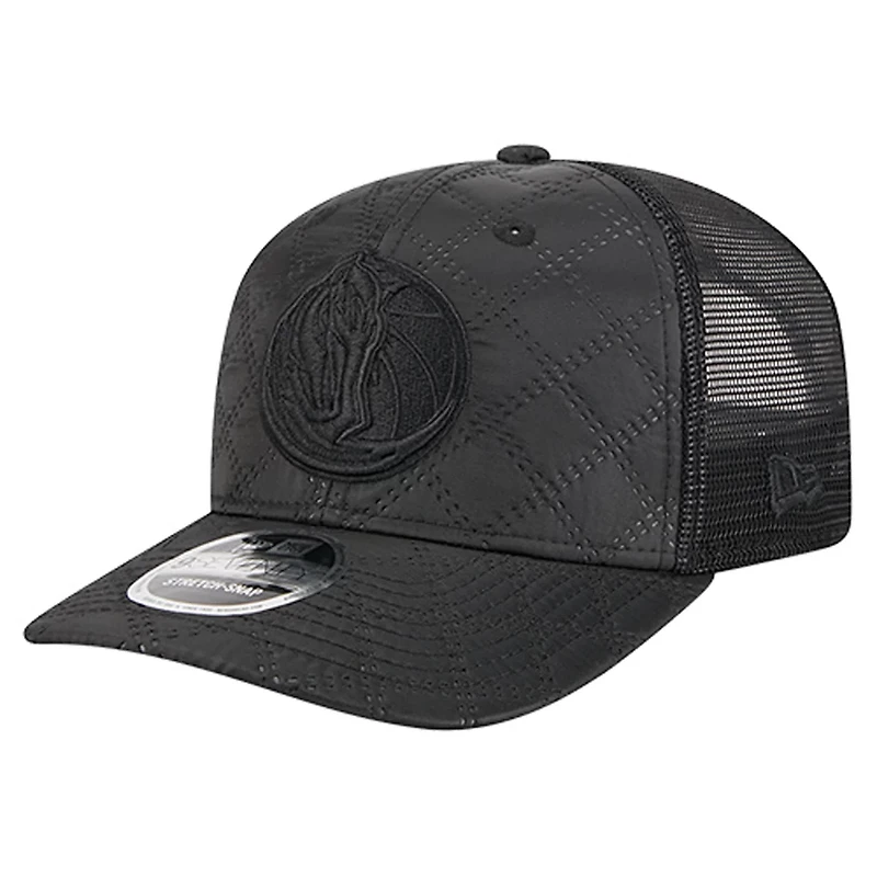 New Era Dallas Mavericks Quilted 9SEVENTY Trucker Adjustable Hat