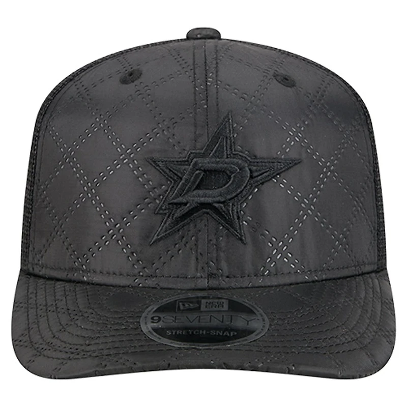 New Era Dallas Stars Quilted Nylon 9SEVENTY Adjustable Trucker Hat