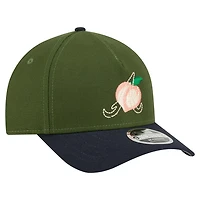 New Era Dark Atlanta Braves City Feature 9FORTY A-Frame Adjustable Hat