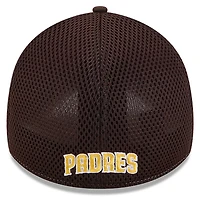 New Era Dark Brown San Diego Padres 2025 Spring Training 39THIRTY Flex Hat