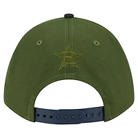 New Era Dark Houston Astros City Feature 9FORTY A-Frame Adjustable Hat