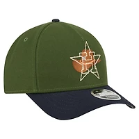 New Era Dark Houston Astros City Feature 9FORTY A-Frame Adjustable Hat