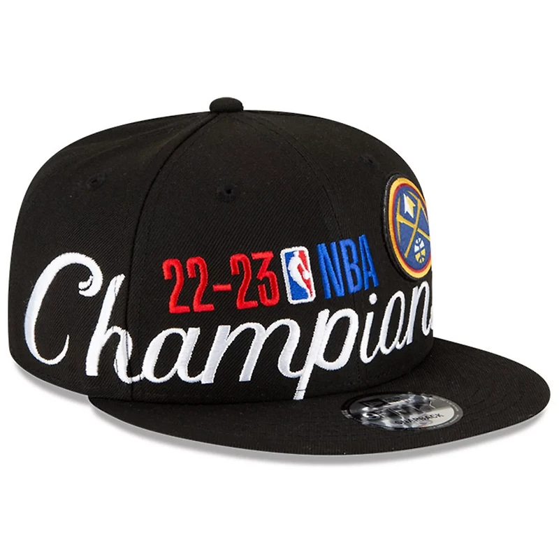 New Era Denver Nuggets 2023 NBA Finals Champions Locker Room 9FIFTY Snapback Hat