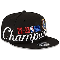 New Era Denver Nuggets 2023 NBA Finals Champions Locker Room 9FIFTY Snapback Hat