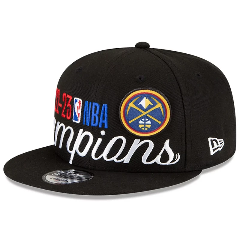 New Era Denver Nuggets 2023 NBA Finals Champions Locker Room 9FIFTY Snapback Hat