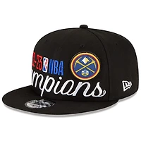 New Era Denver Nuggets 2023 NBA Finals Champions Locker Room 9FIFTY Snapback Hat