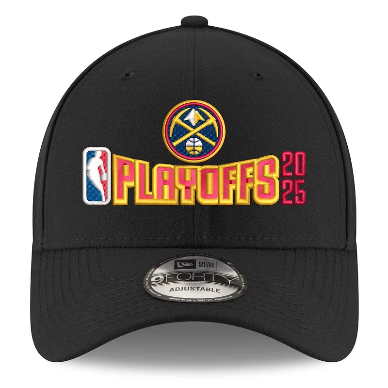 New Era Denver Nuggets 2025 NBA Playoffs 9FORTY Adjustable Hat