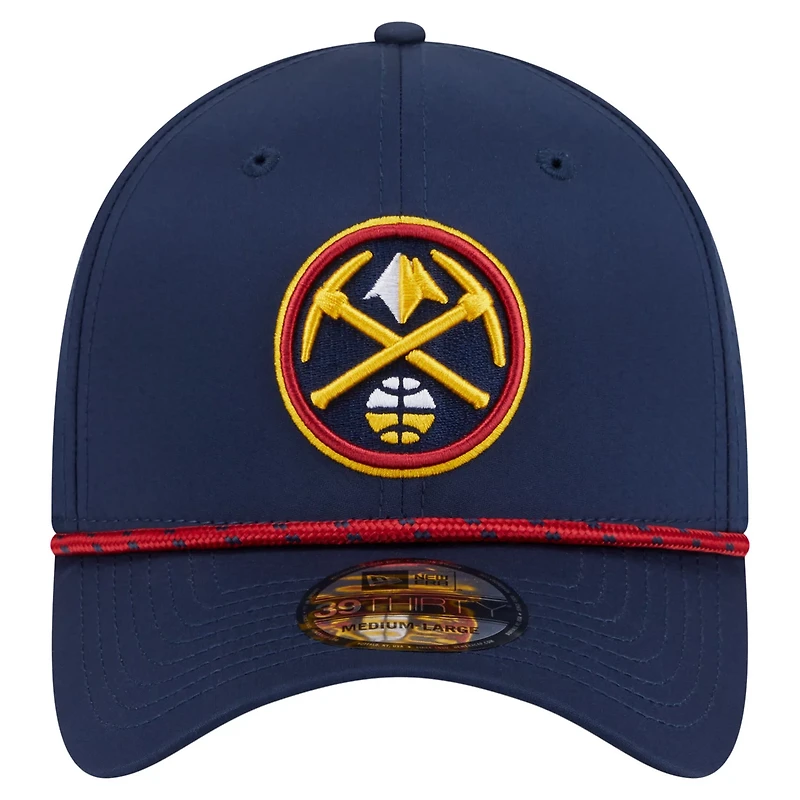 New Era Denver Nuggets Featherweight Poly Rope Flex 39Thirty Hat