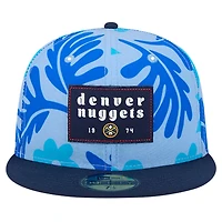 New Era Denver Nuggets Palm Fronds 2-Tone 59FIFTY Fitted Hat