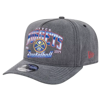 New Era Denver Nuggets Throwback Washed Pre-Curved 9FIFTY Snapback Hat