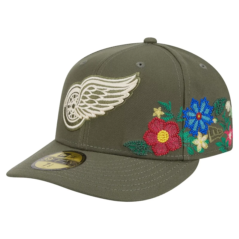 New Era Detroit Red Wings Tonal Florals 59FIFTY Fitted Hat