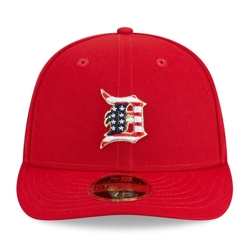 New Era Detroit Tigers 2023 Fourth of July Low Profile 59FIFTY Fitted Hat