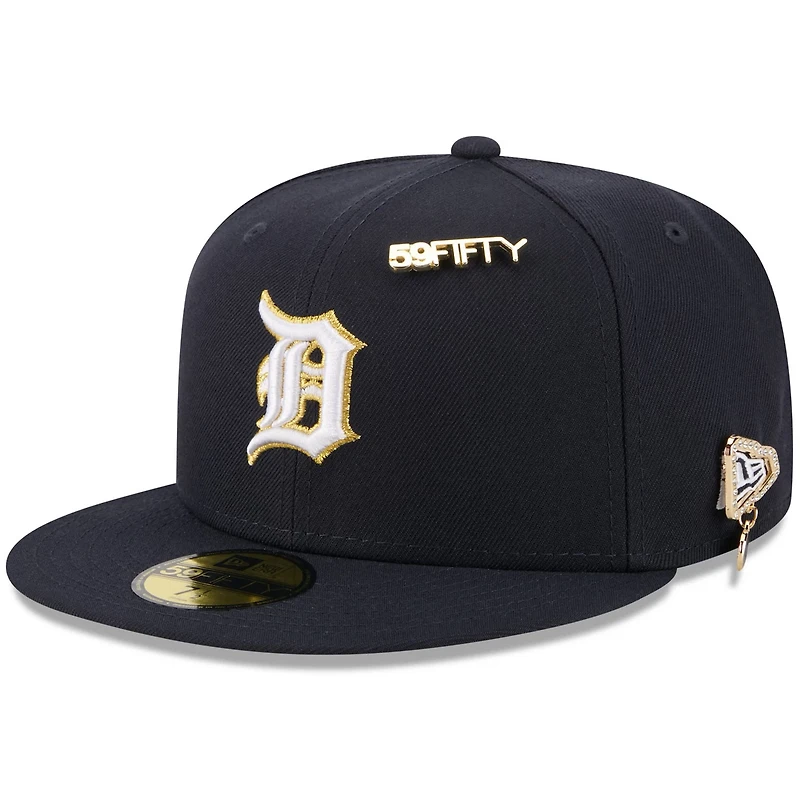 New Era Detroit Tigers 2025 59FIFTY Day 59FIFTY Fitted Hat with Pins