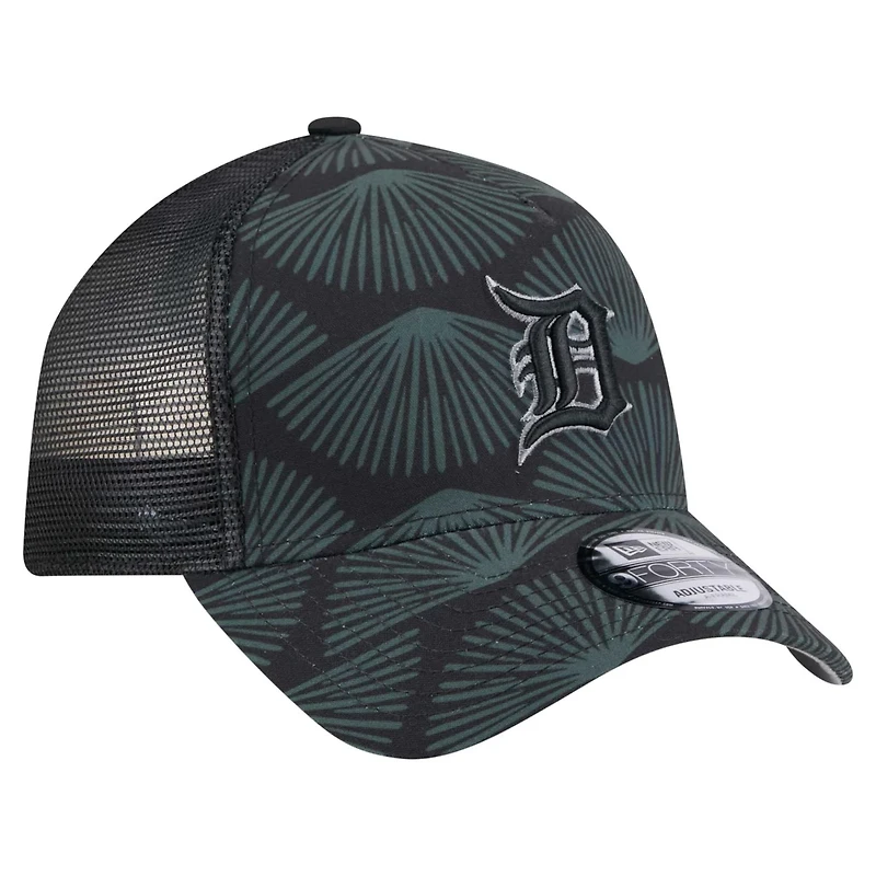 New Era Detroit Tigers 9FORTY A-Frame Trucker Adjustable Hat