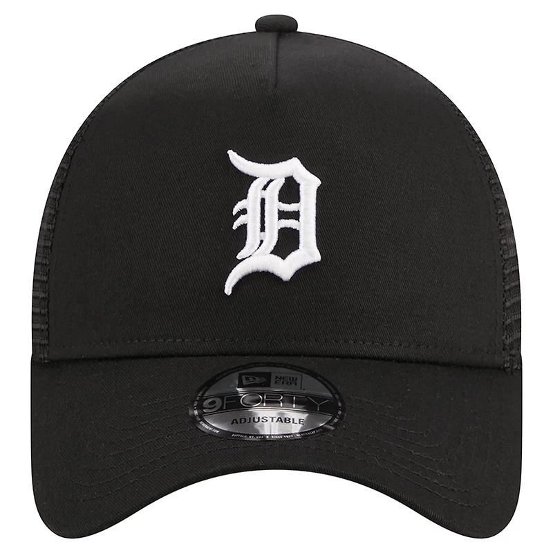 New Era Detroit Tigers A-Frame 9FORTY Trucker Adjustable Hat